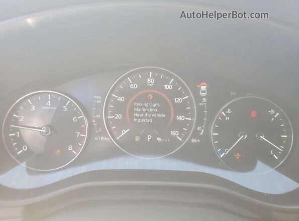 3MZBPBCM8SM479392 2025 MAZDA 3 Серый Вид щитка приборов