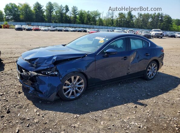 3MZBPBDM5LM117861 2020 MAZDA 3 Синий Передняя левая четверть