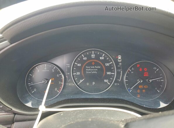 3MZBPBDMXLM118438 2020 MAZDA 3 Blue Widok zestawu wskaźników