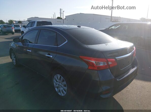 3N1AB7AP0GY236699 2016 NISSAN SENTRA Dark Blue Задняя левая четверть