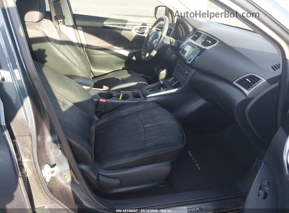 3N1AB7AP0GY236699 2016 NISSAN SENTRA Dark Blue Вид салона спереди