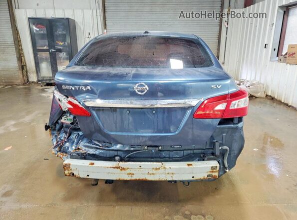 3N1AB7AP0GY246391 2016 NISSAN SENTRA Blue Вид ззаду