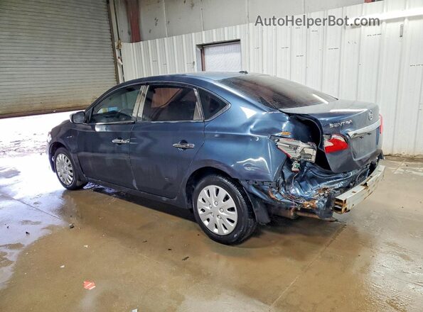 3N1AB7AP0GY246391 2016 NISSAN SENTRA Blue Задня ліва чверть