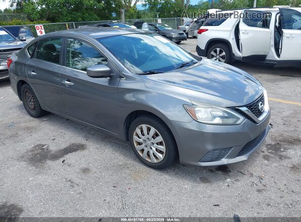 3N1AB7AP0GY248903 2016 NISSAN SENTRA Gray წინა მარჯვენა