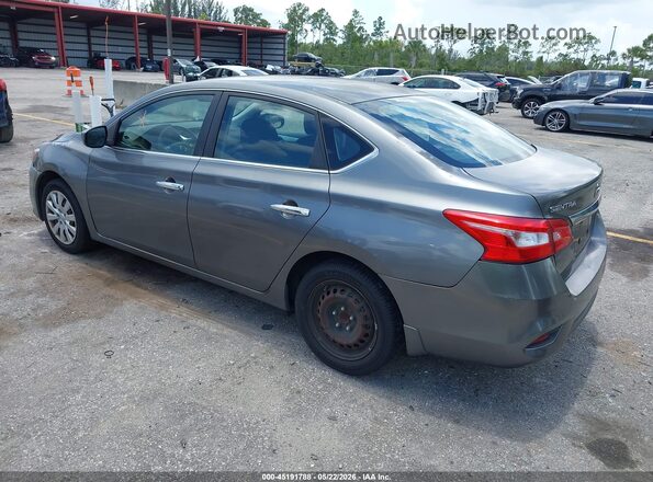 3N1AB7AP0GY248903 2016 NISSAN SENTRA Gray უკანა მარცხენა