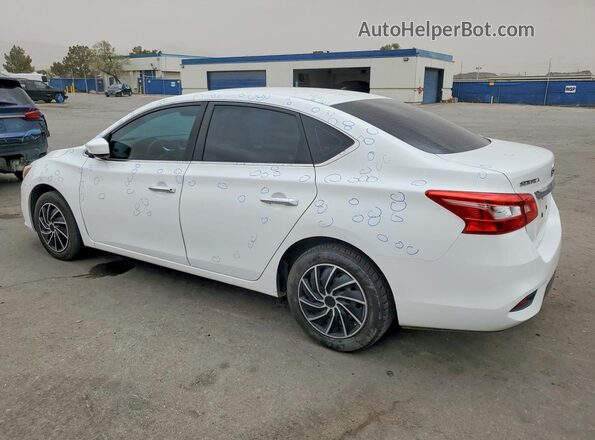 3N1AB7AP0GY269282 2016 NISSAN SENTRA Белый Задняя левая четверть