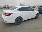 2016 Nissan Sentra S Белый vin: 3N1AB7AP0GY269282