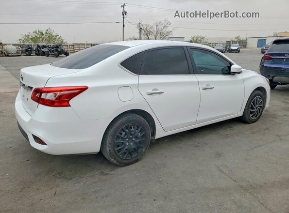 3N1AB7AP0GY269282 2016 NISSAN SENTRA Белый Задняя правая четверть