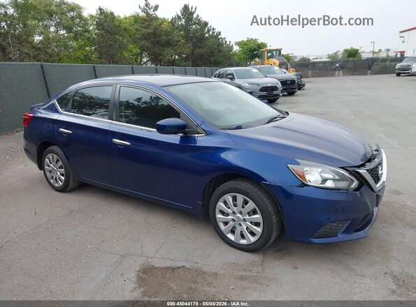 3N1AB7AP0GY315368 2016 NISSAN SENTRA Blue Delantero derecho