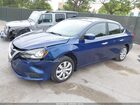 2016 Nissan Sentra S Blue vin: 3N1AB7AP0GY315368