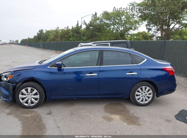 3N1AB7AP0GY315368 2016 NISSAN SENTRA Blue Vista interior de 360 grados