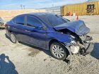 2016 Nissan Sentra S Blue vin: 3N1AB7AP0GY319582