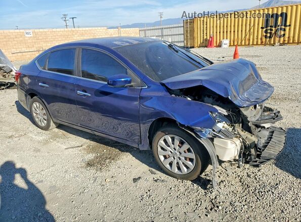 3N1AB7AP0GY319582 2016 NISSAN SENTRA Blue Առջևի աջ