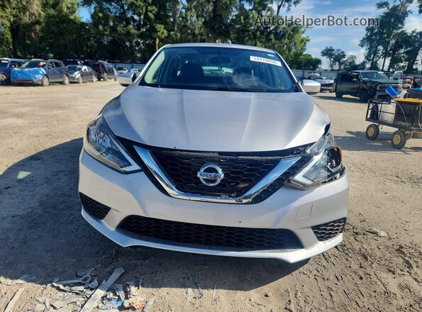 3N1AB7AP0GY322515 2016 NISSAN SENTRA Silver Դիմացի տեսք