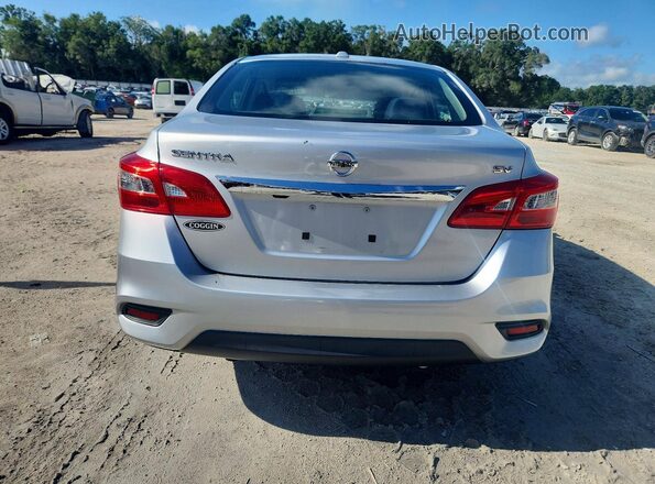 3N1AB7AP0GY322515 2016 NISSAN SENTRA Silver Հետևի տեսք