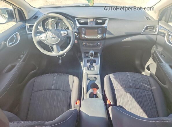 3N1AB7AP0GY322515 2016 NISSAN SENTRA Silver Առջևի վահանակի տեսք