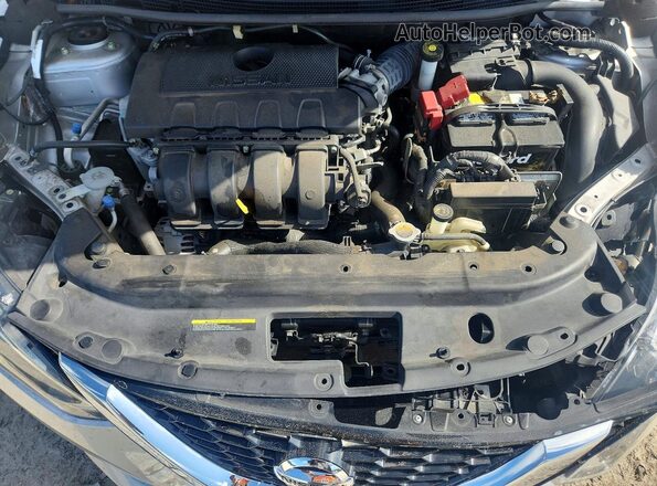 3N1AB7AP0GY322515 2016 NISSAN SENTRA Silver Սալոնի հետևի տեսք