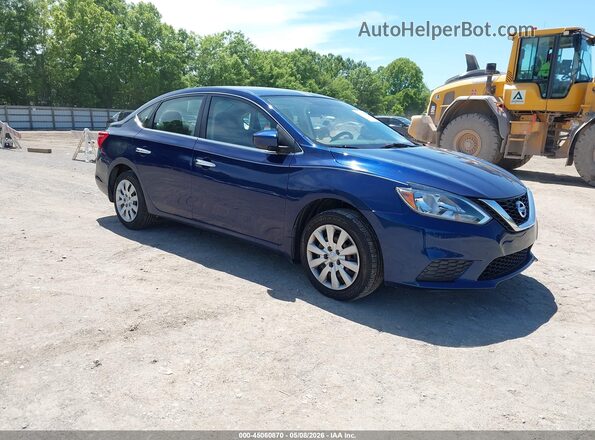 3N1AB7AP0GY335362 2016 NISSAN SENTRA Blue Przód prawy