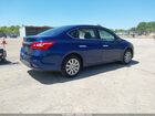 2016 Nissan Sentra S Blue vin: 3N1AB7AP0GY335362