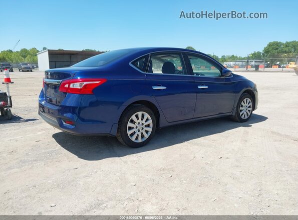 3N1AB7AP0GY335362 2016 NISSAN SENTRA Blue Tył prawy
