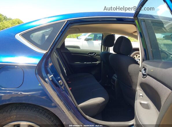 3N1AB7AP0GY335362 2016 NISSAN SENTRA Blue Widok naklejki z numerem VIN