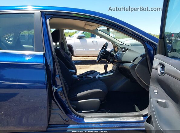3N1AB7AP0GY335362 2016 NISSAN SENTRA Blue Widok wnętrza z przodu