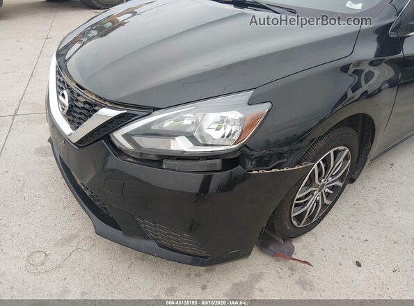 3N1AB7AP0HL712223 2017 NISSAN SENTRA Черный Вид спереди