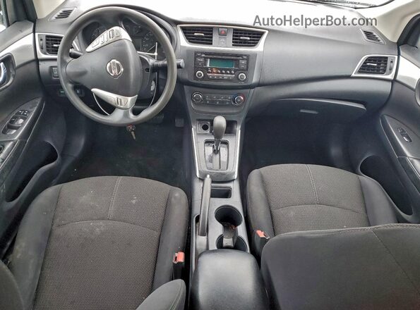 3N1AB7AP0HY216423 2017 NISSAN SENTRA White წინა პანელის ხედი