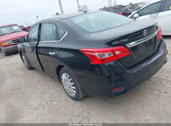 3N1AB7AP0HY246277 2017 NISSAN SENTRA Black Задня ліва чверть