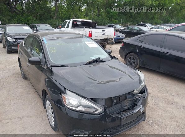 3N1AB7AP0HY246277 2017 NISSAN SENTRA Black Вид спереду