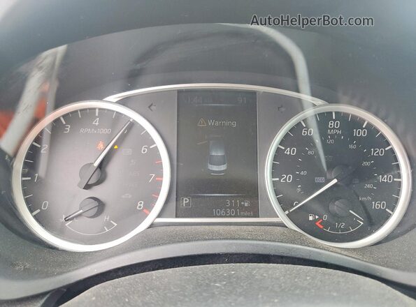 3N1AB7AP0HY395255 2017 NISSAN SENTRA Black Սարքավորումների վահանակի տեսք