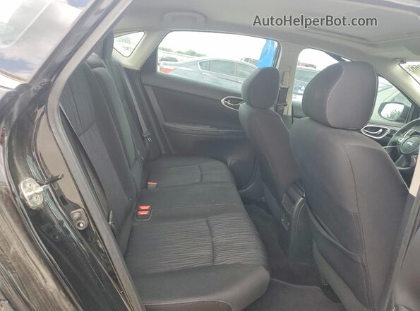 3N1AB7AP0HY395255 2017 NISSAN SENTRA Black Հետևի նստատեղերի տեսք