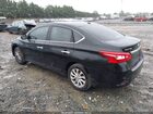 2018 Nissan Sentra Sv Черный vin: 3N1AB7AP0JY307195