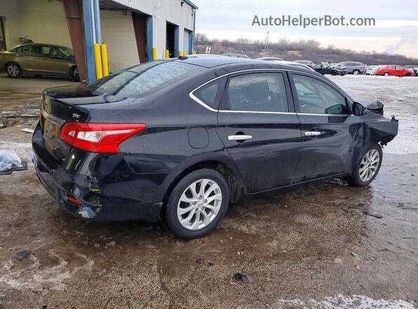 3N1AB7AP0JY323932 2018 NISSAN SENTRA Black Задня права чверть