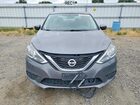 2019 Nissan Sentra S Серый vin: 3N1AB7AP0KY243192