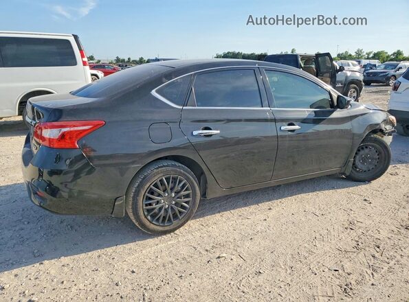3N1AB7AP0KY252149 2019 NISSAN SENTRA Black Rear right