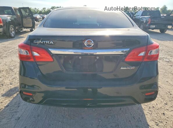3N1AB7AP0KY252149 2019 NISSAN SENTRA Black Rear view