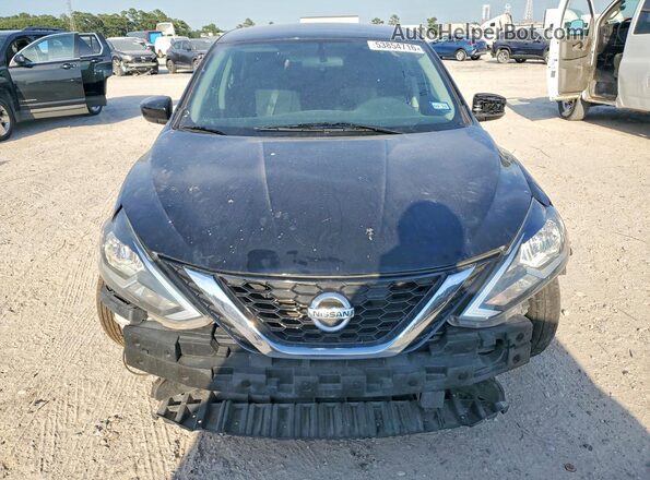 3N1AB7AP0KY252149 2019 NISSAN SENTRA Black Front view