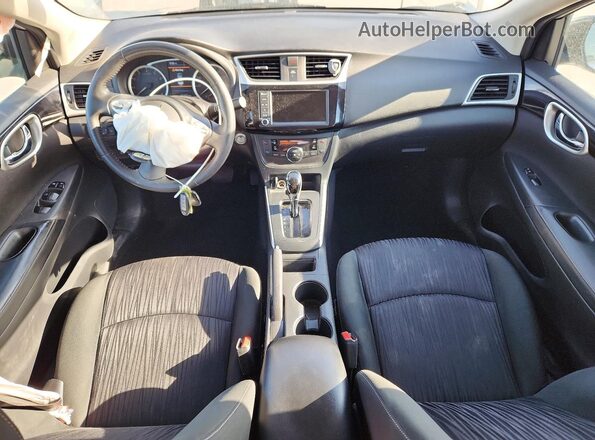 3N1AB7AP0KY296698 2019 NISSAN SENTRA Silver წინა პანელის ხედი