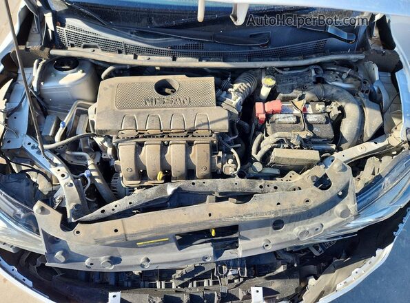 3N1AB7AP0KY296698 2019 NISSAN SENTRA Silver უკანა სალონის ხედი