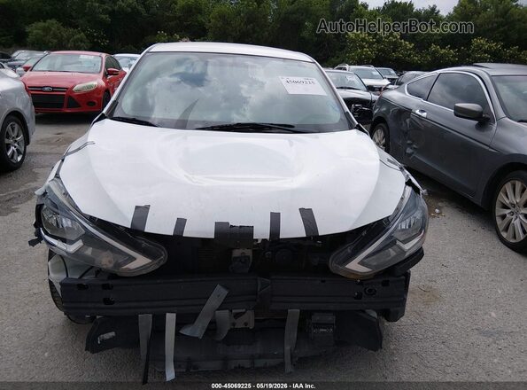 3N1AB7AP0KY332017 2019 NISSAN SENTRA White Vista frontal