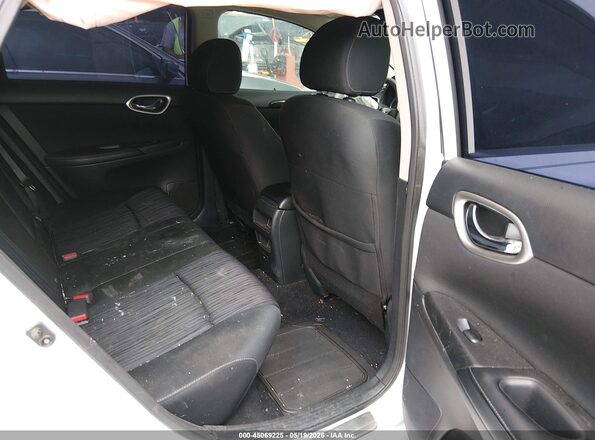 3N1AB7AP0KY332017 2019 NISSAN SENTRA White Vista de la etiqueta del VIN