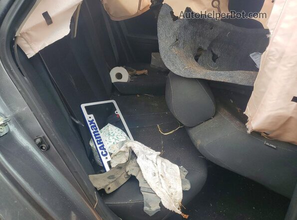 3N1AB7AP0KY352123 2019 NISSAN SENTRA Gray Vista de los asientos traseros