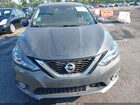 2019 Nissan Sentra Sr Серый vin: 3N1AB7AP0KY362604