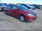2016 Nissan Sentra Fe+ S/s/sl/sr/sv Red vin: 3N1AB7AP1GL640561