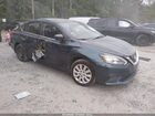 2016 Nissan Sentra Sv Blue vin: 3N1AB7AP1GY217949