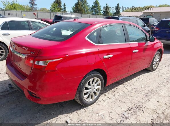 3N1AB7AP1GY333636 2016 NISSAN SENTRA Красный Задняя правая четверть