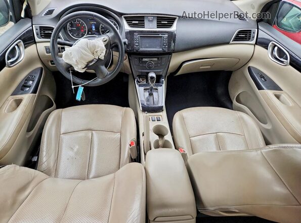 3N1AB7AP1GY338724 2016 NISSAN SENTRA Blue Vista del salpicadero