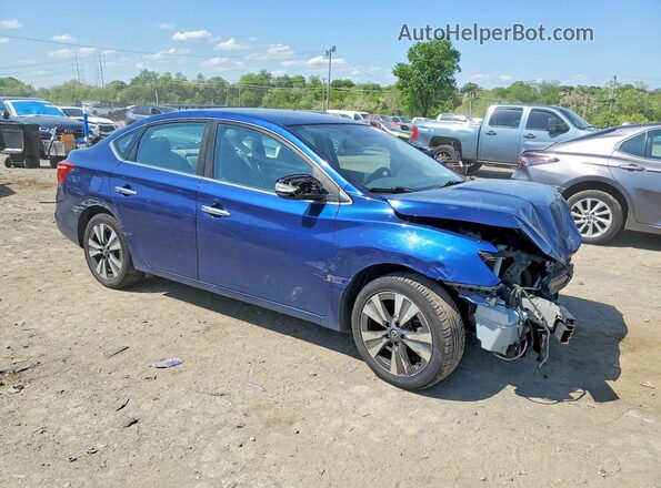3N1AB7AP1GY338724 2016 NISSAN SENTRA Blue Delantero derecho