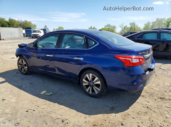 3N1AB7AP1GY338724 2016 NISSAN SENTRA Blue Trasero izquierdo
